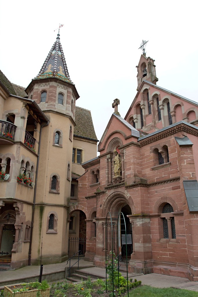 eguisheim elzas vogezen hdr france frankrijk vosges Egisheim kapel van Saint-Leon-IX Notre-Dame de Pitie